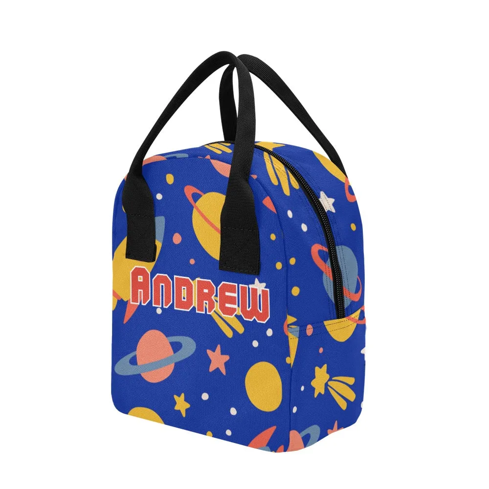 Galaxy Blue Lunch Bag