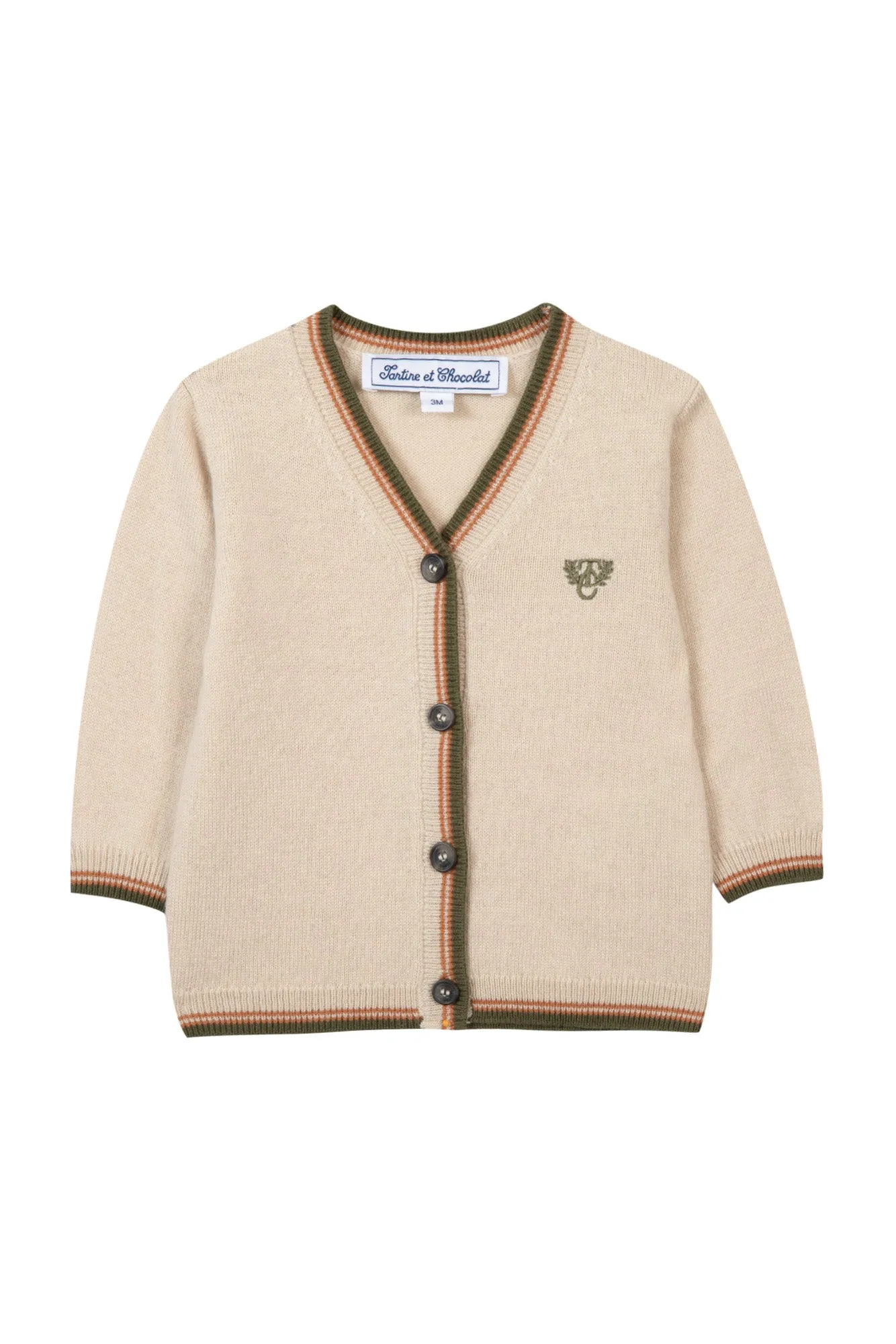 Gilet - Beige tricot