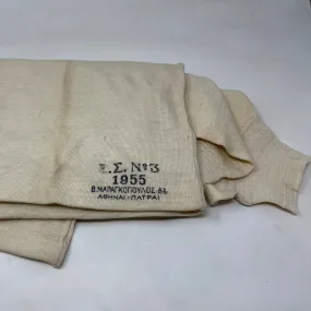 Greek Army 1954 dated wool undershirt