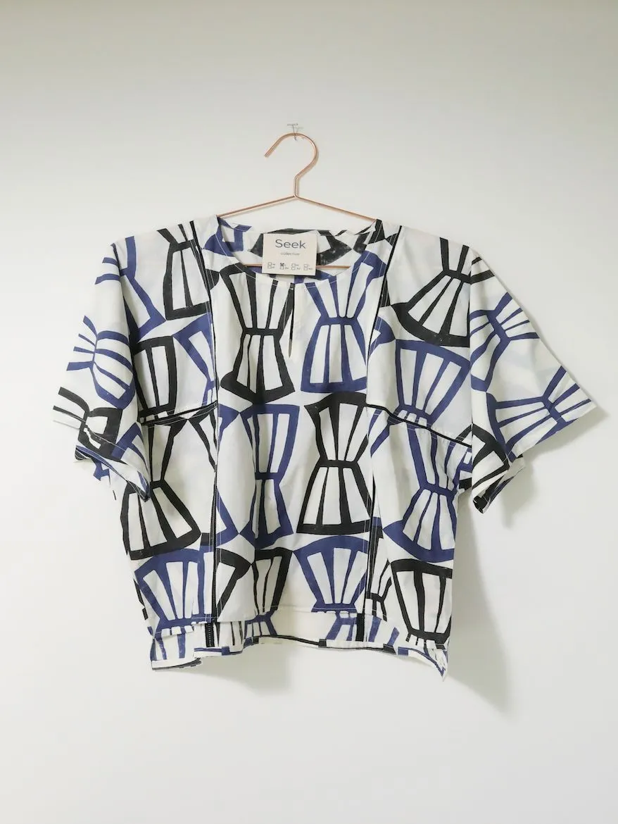 Jynne Shirt, bialetti print