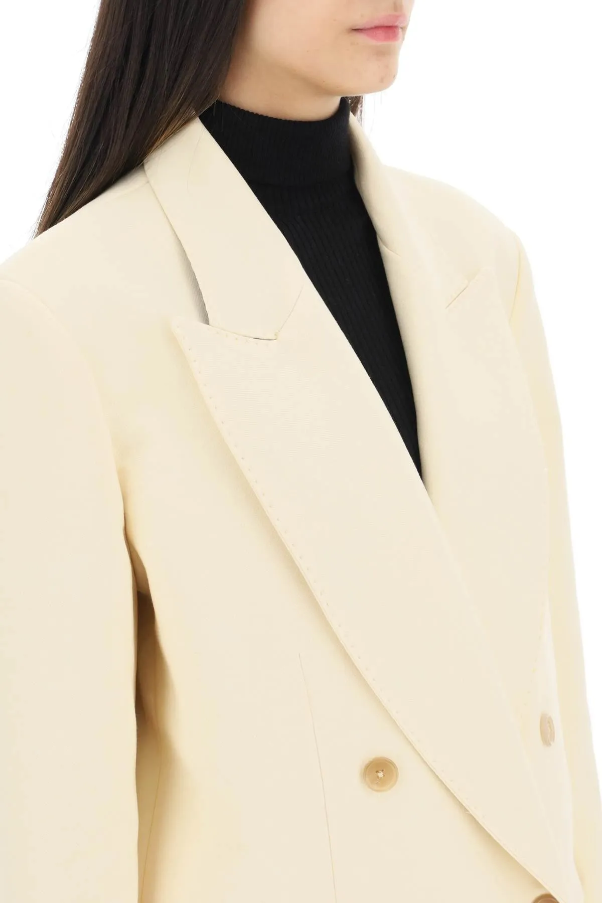 Khaite 'barlow' twill coat