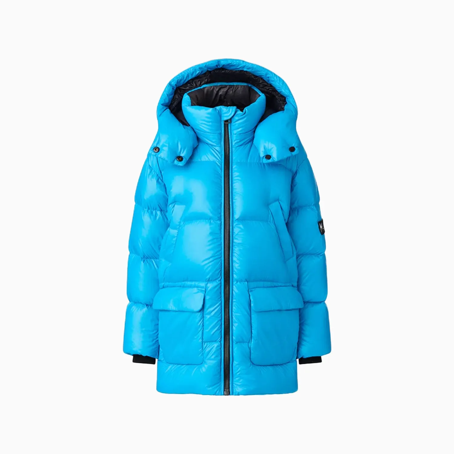 Kid's KENNIE Lustrous Light Down Parka Jacket With Hood