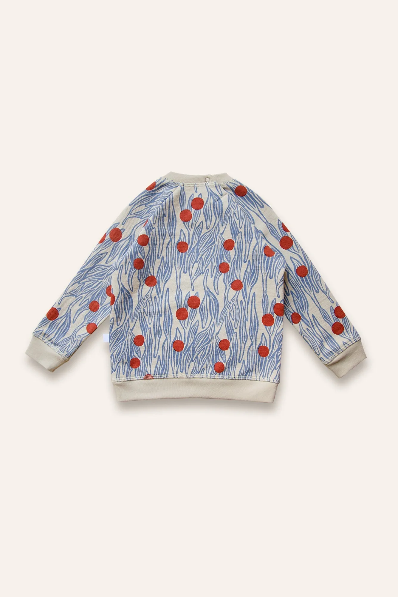 Kids' Winter Berries Sweatshirt Blue