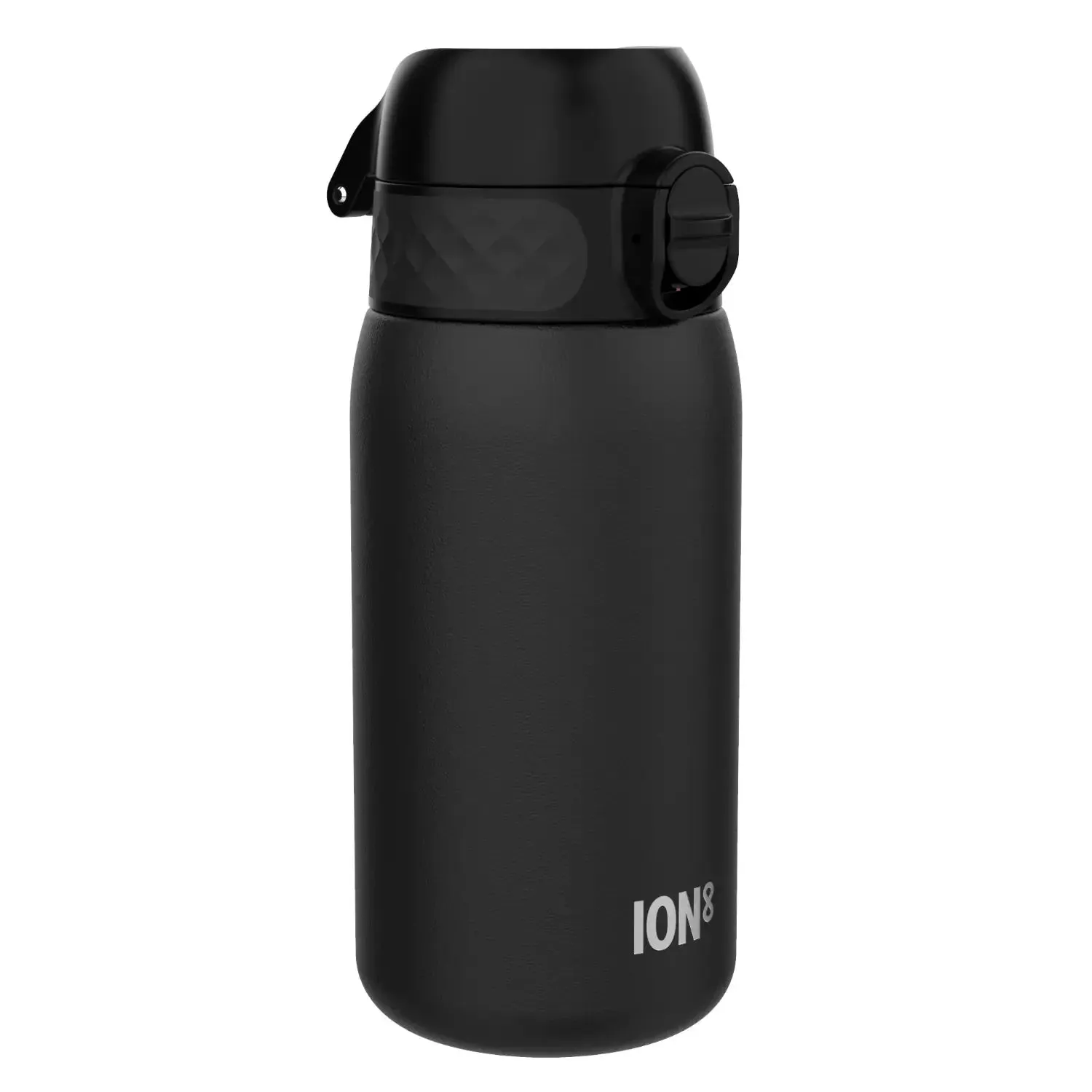 Leak Proof Thermal Steel Water Bottle, Insulated, Black, 320ml (11oz)