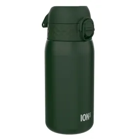 Leak Proof Thermal Steel Water Bottle, Insulated, Dark Green, 320ml (11oz)