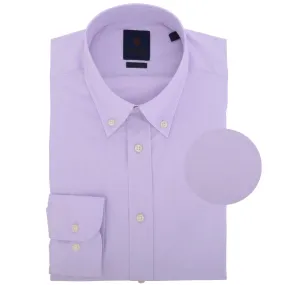 Lilac End on End Button Down Collar Shirt