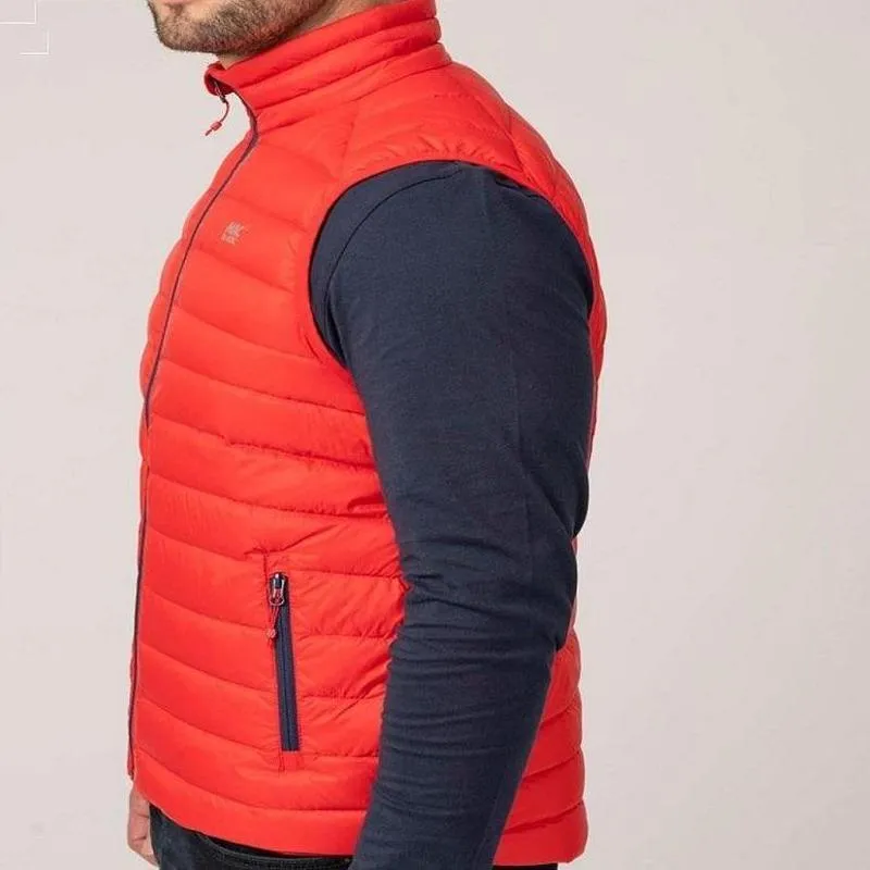 Mac In A Sac Alpine Down Mens Gilet - Red