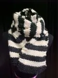 Mans Striped Scarf Pattern (Knit)