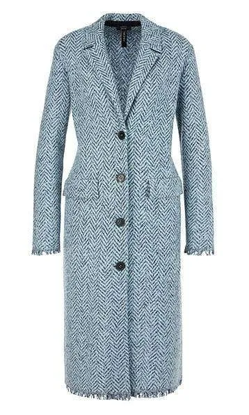 Marc Cain Collections Soft Blue Knitted Coatigan PC 11.10 M13 332