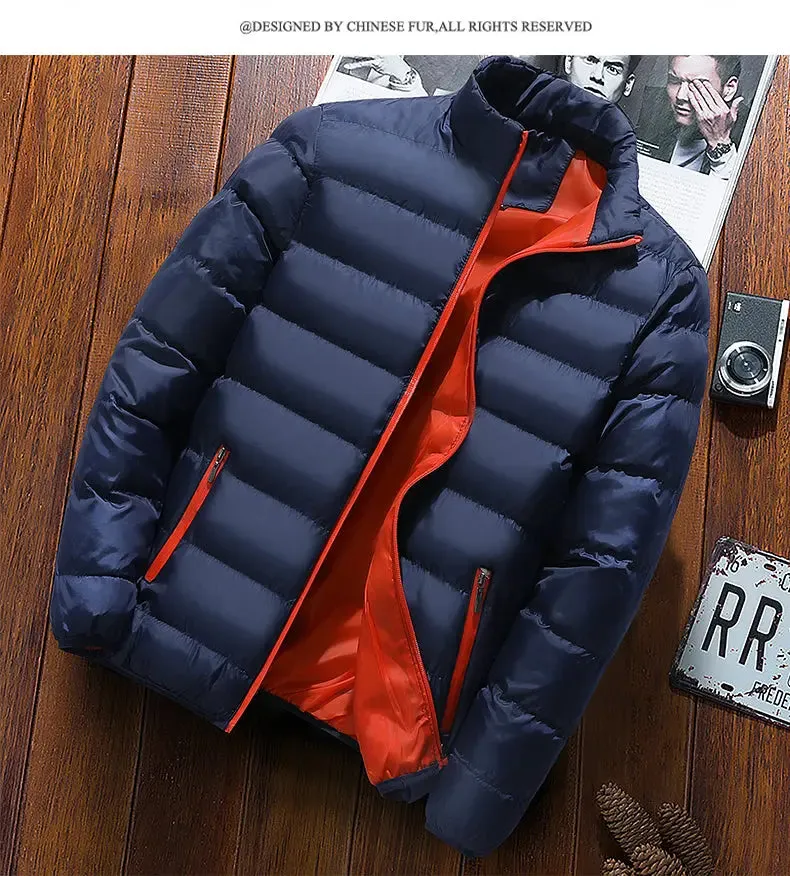 Men Jackets Parka Men Quality Autumn Winter Warm Outwear Brand Slim Mens Coats