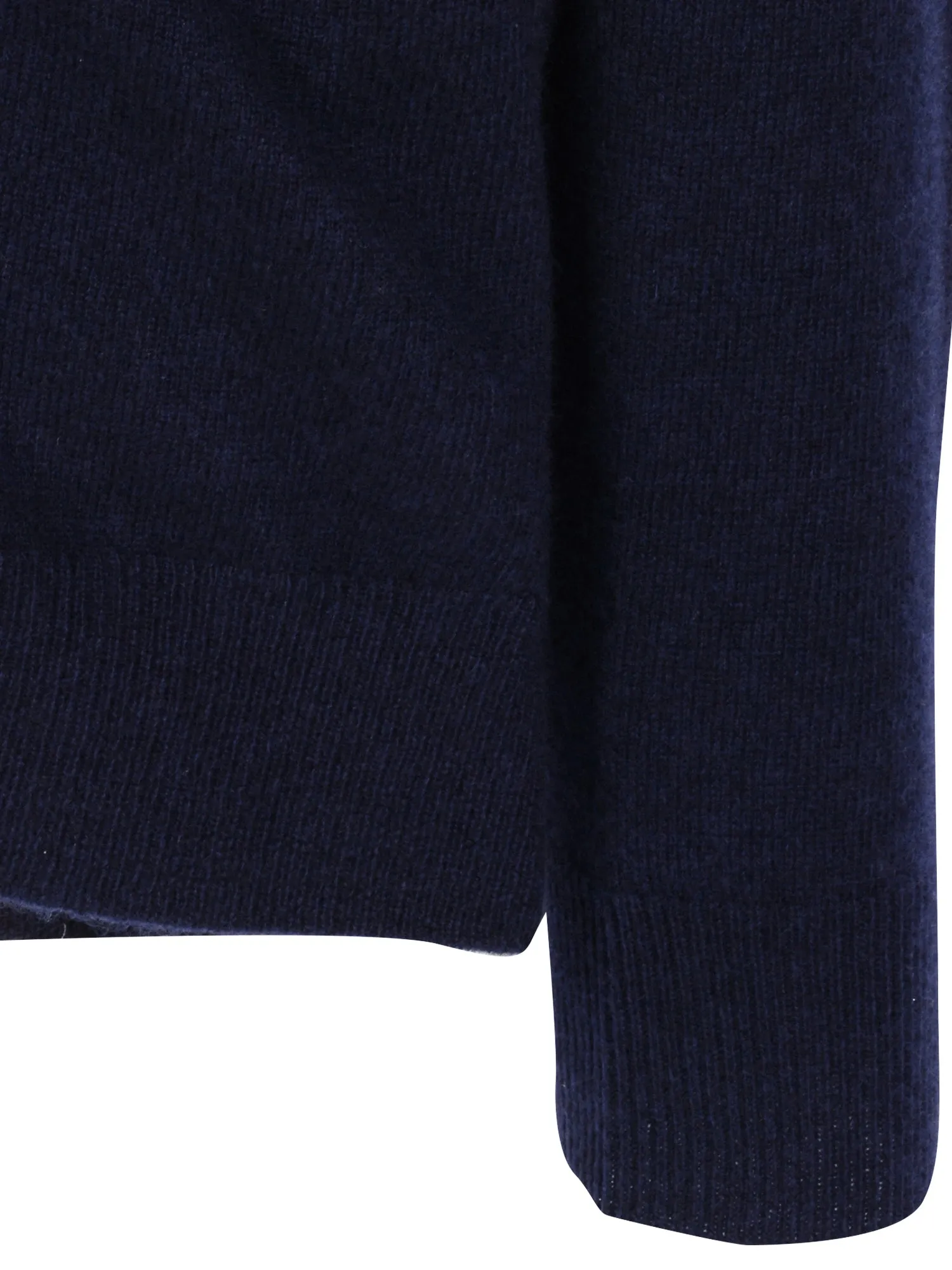 Men V-Neck Cardigan_Navy