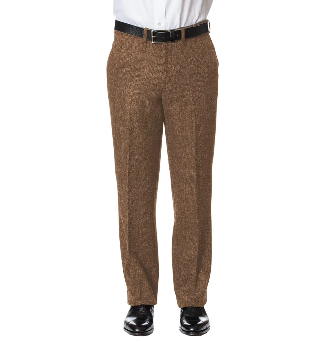 Men's winter Herringbone Tweed Trousers