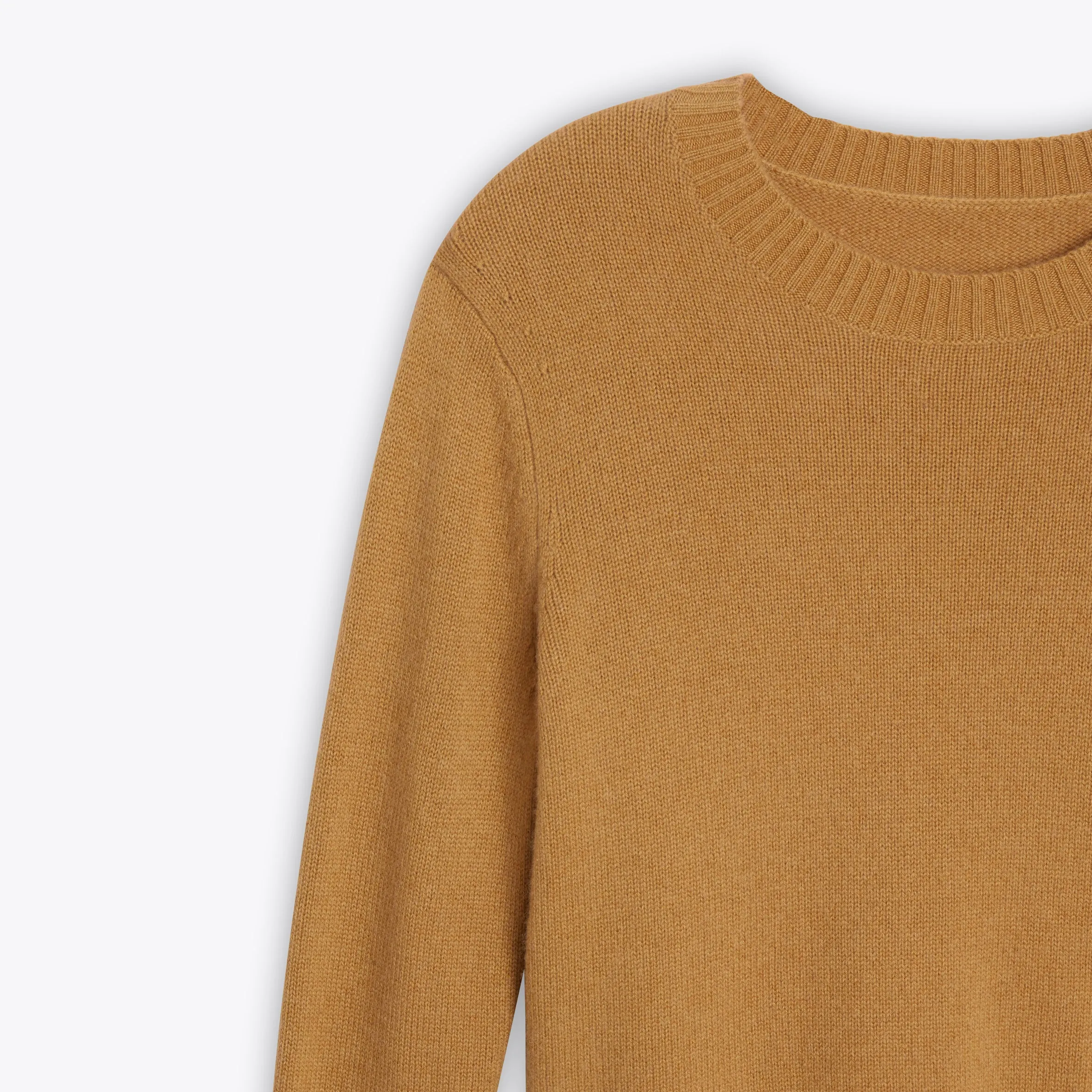 Mila Cashmere Boxy Crop Sweater