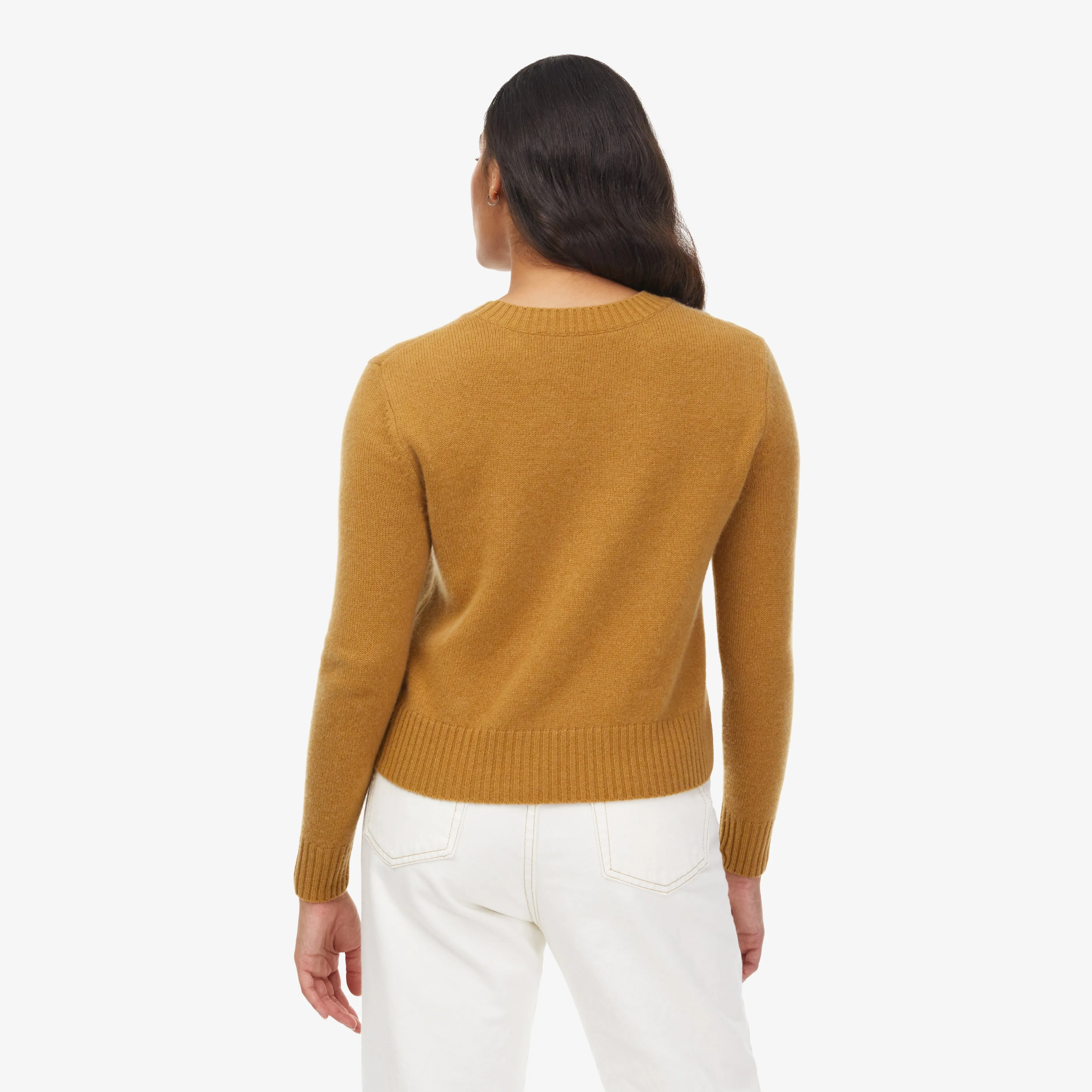 Mila Cashmere Boxy Crop Sweater