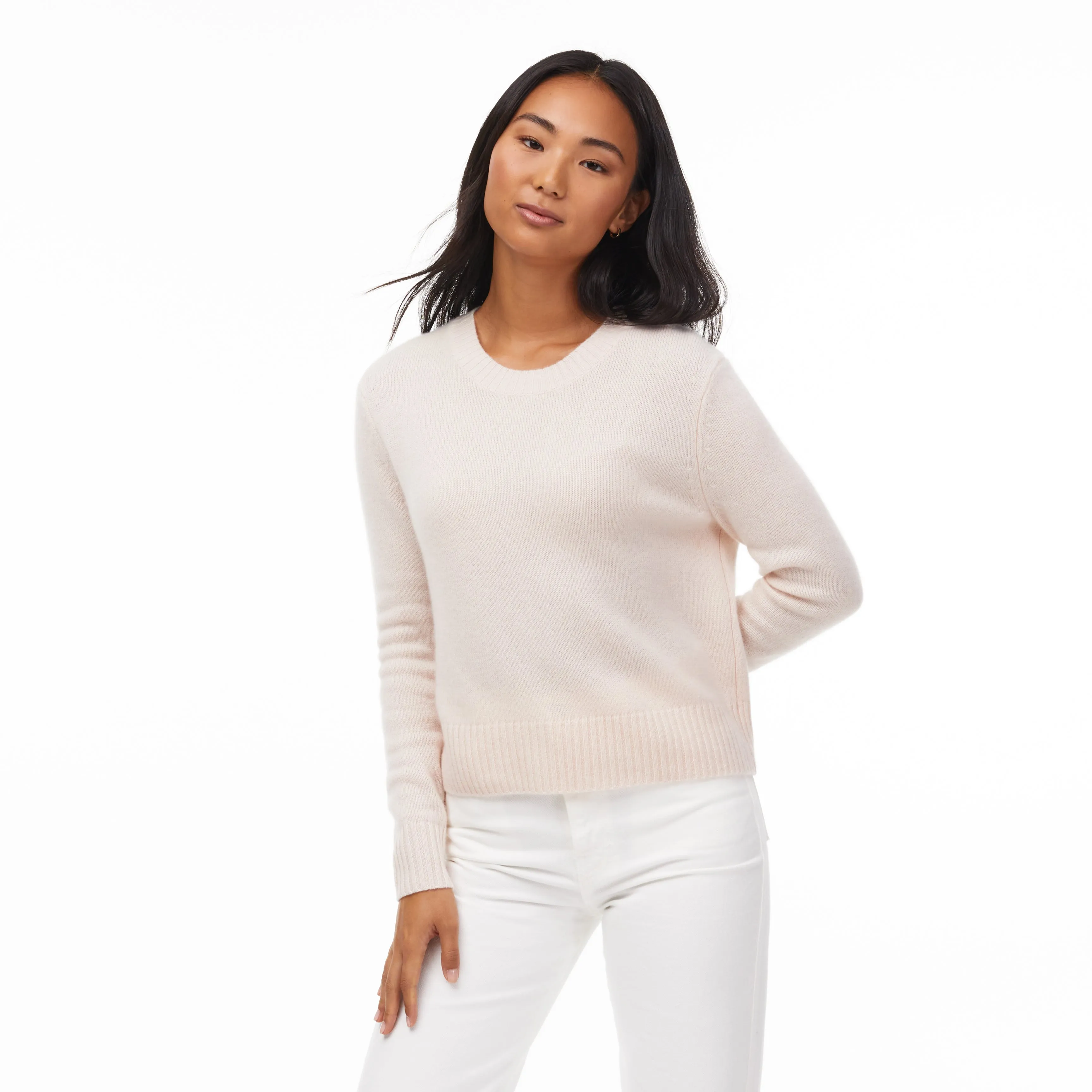 Mila Cashmere Boxy Crop Sweater