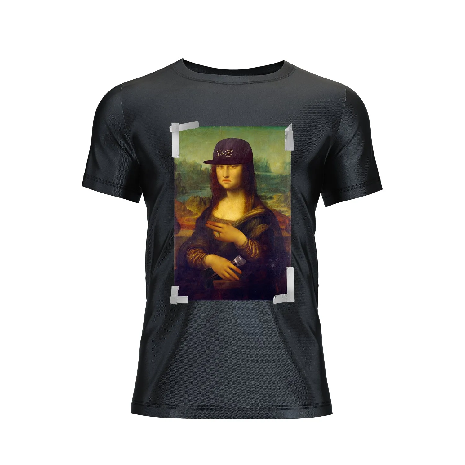 Mona Lisa Gunfingers Tee Shirt