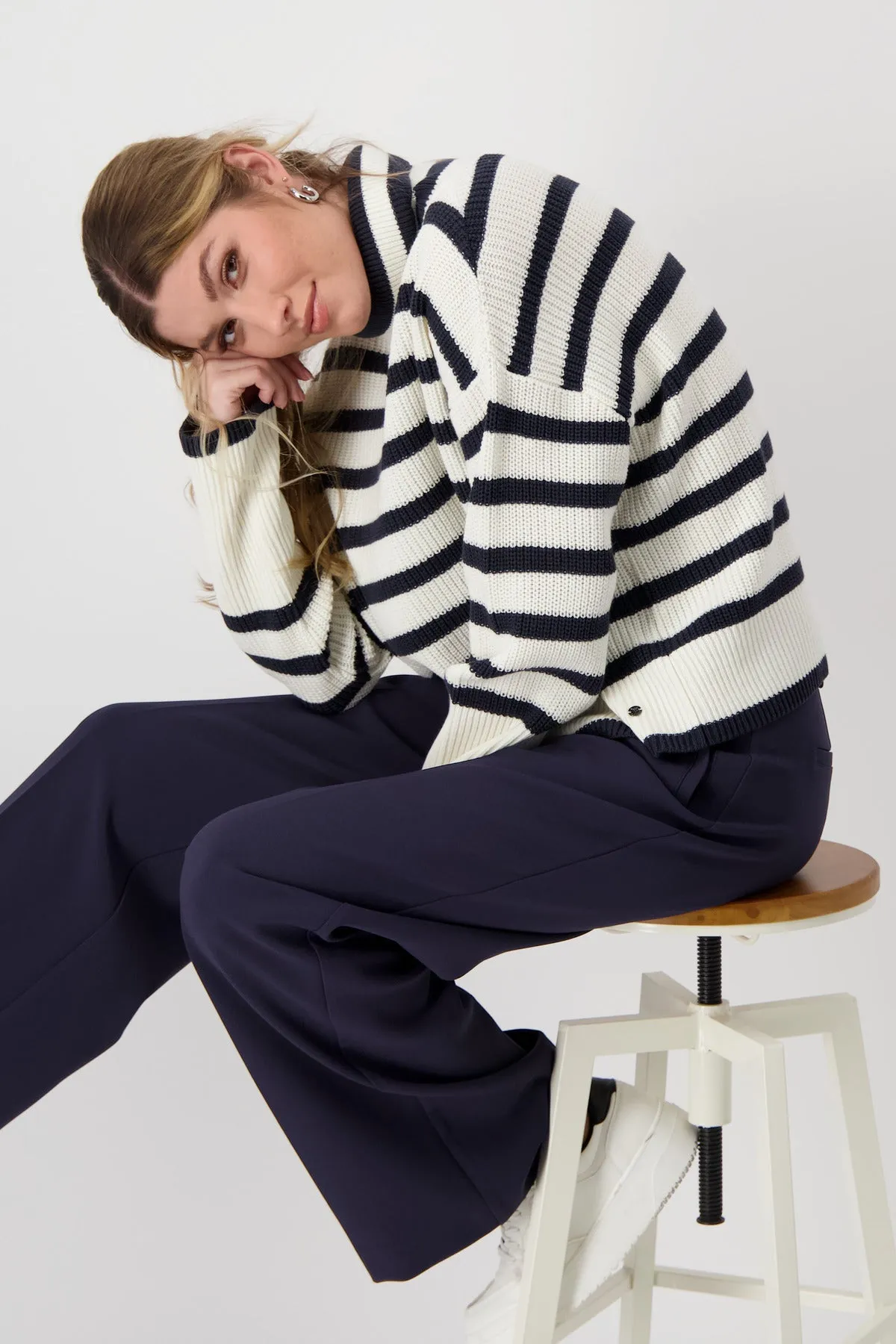 MONARI Stripe Sweater