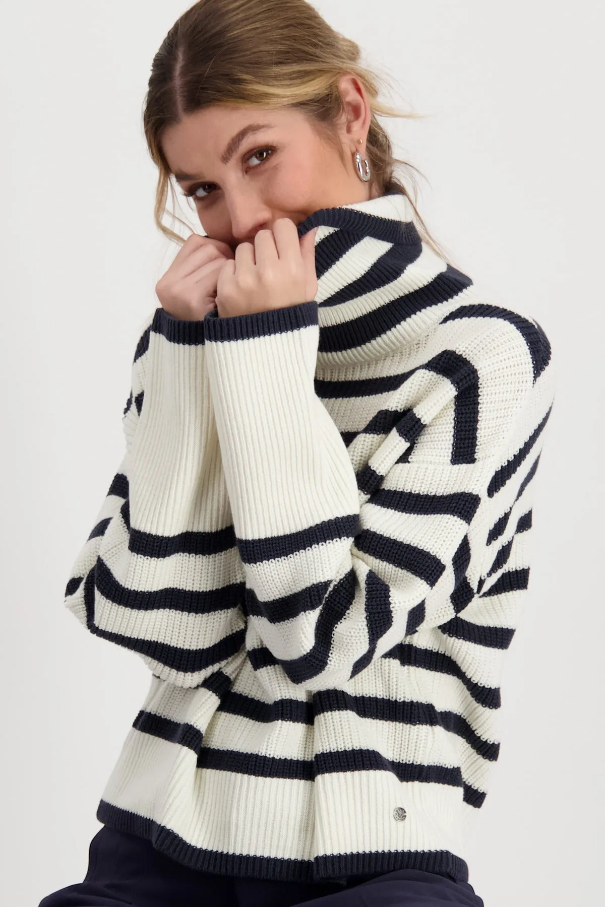 MONARI Stripe Sweater