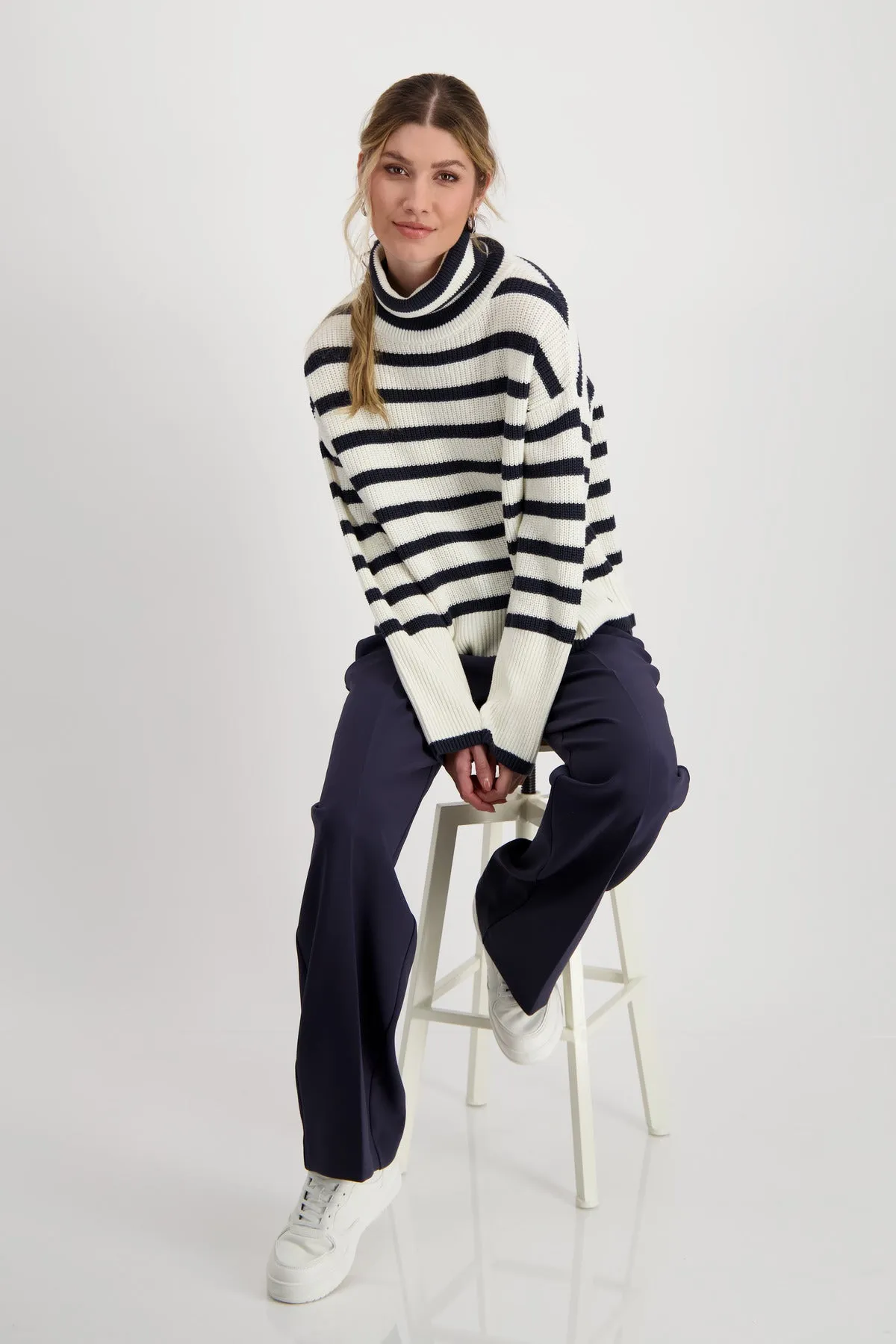 MONARI Stripe Sweater