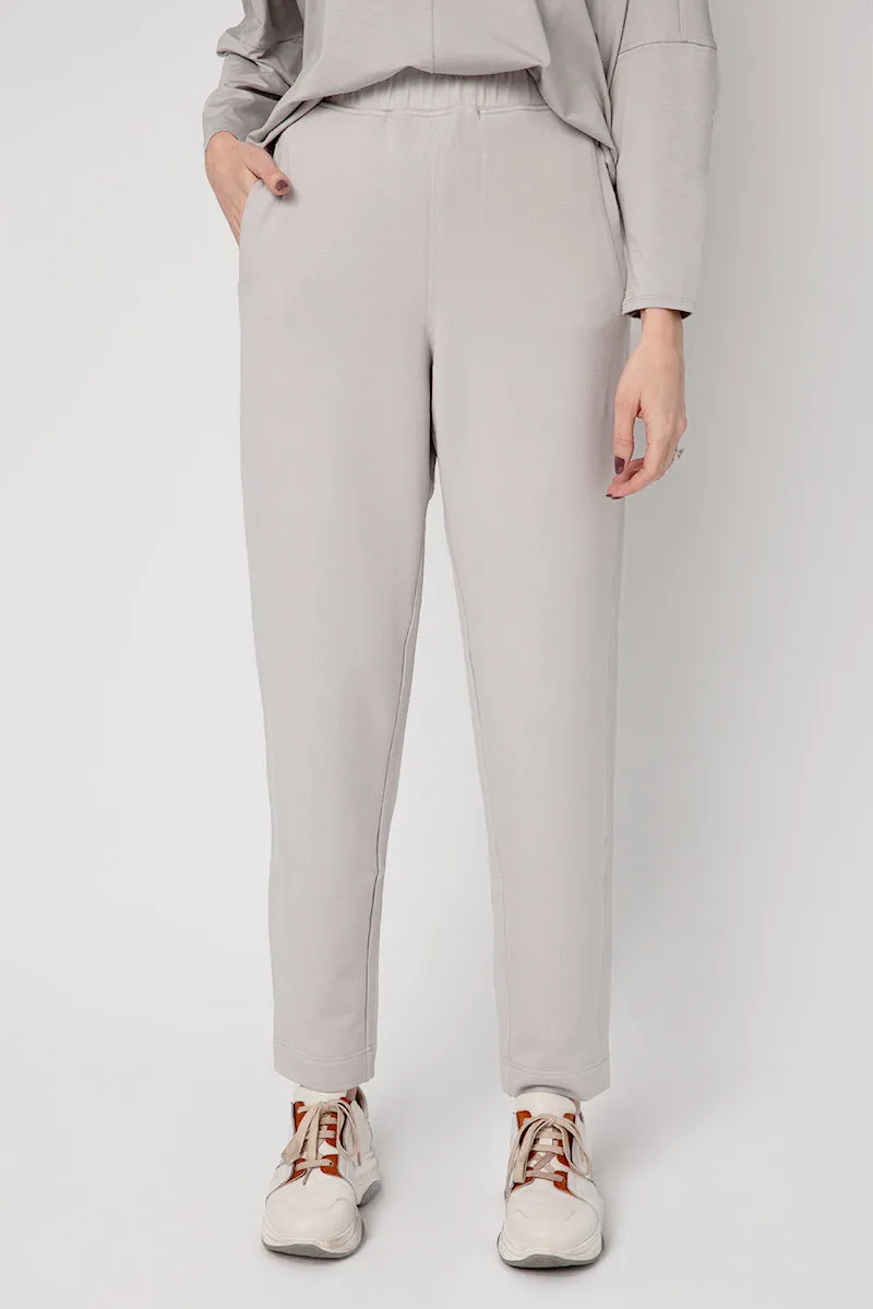 Ottanta Jersey Trousers in Cemento