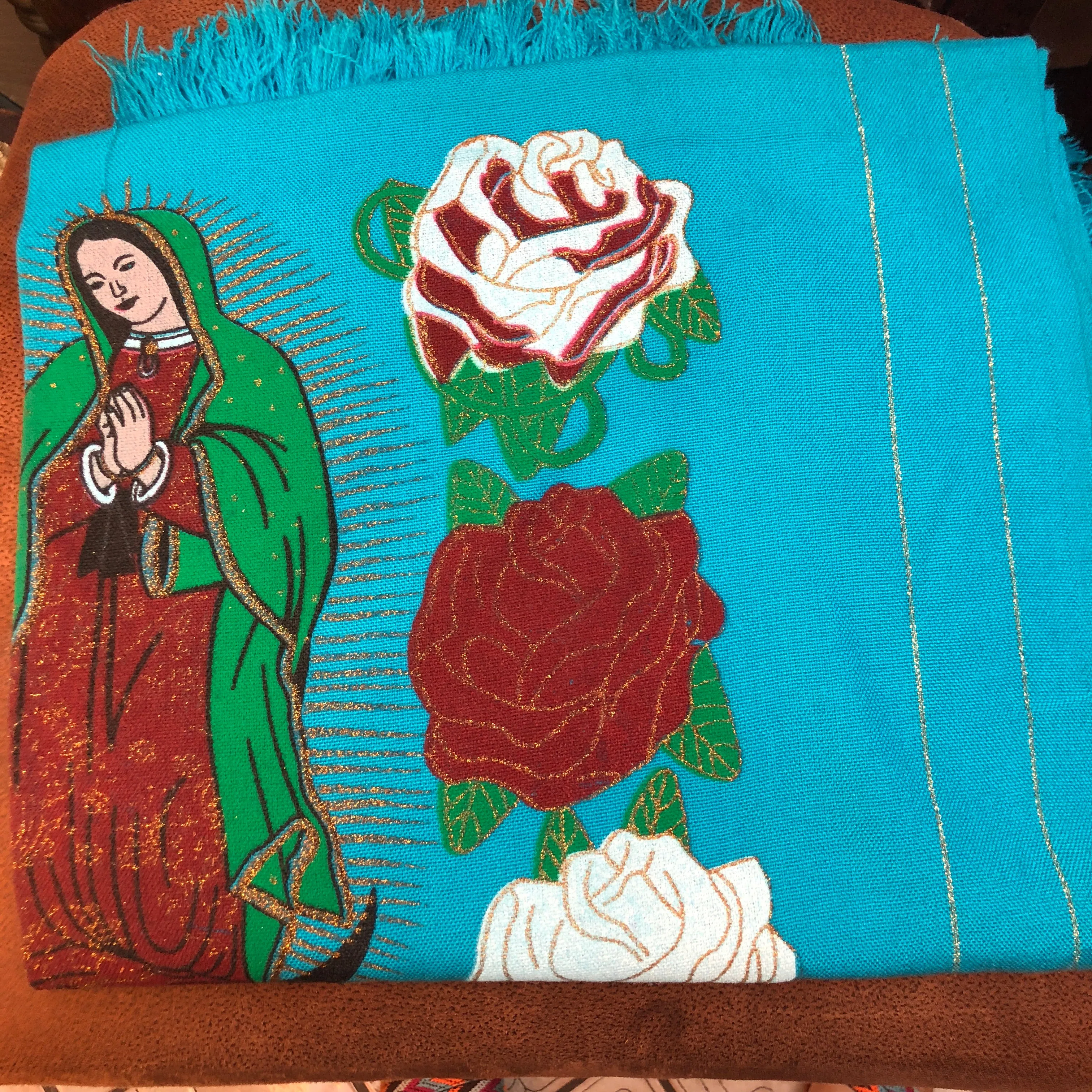 Our Lady of Guadalupe Shawl