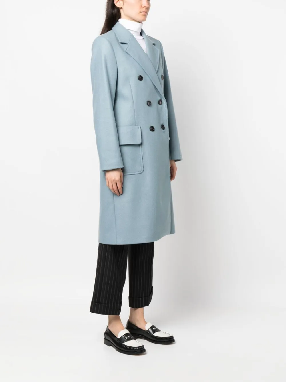 Paul Smith Coats Clear Blue