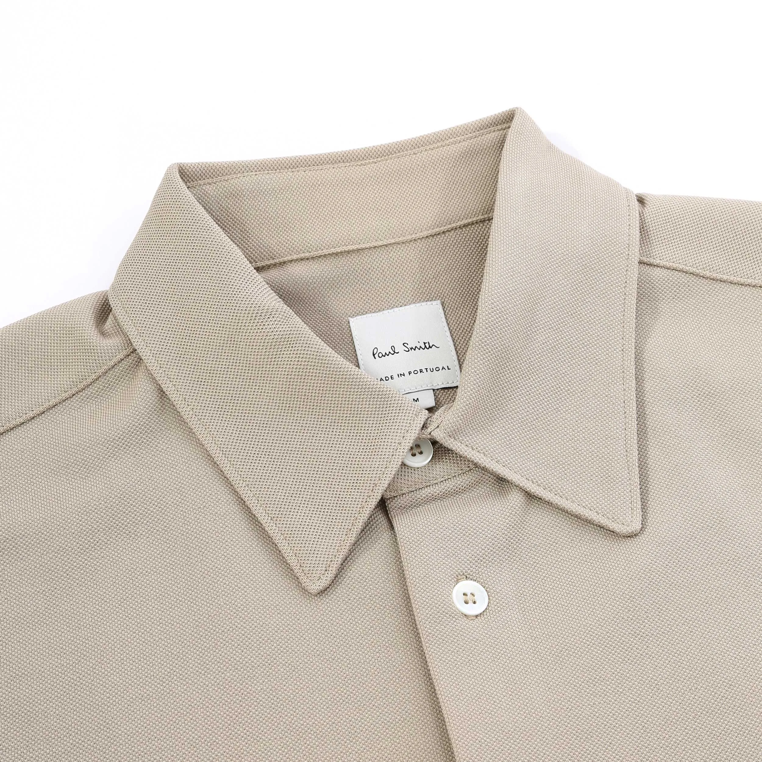 Paul Smith Pique Shirt in Beige