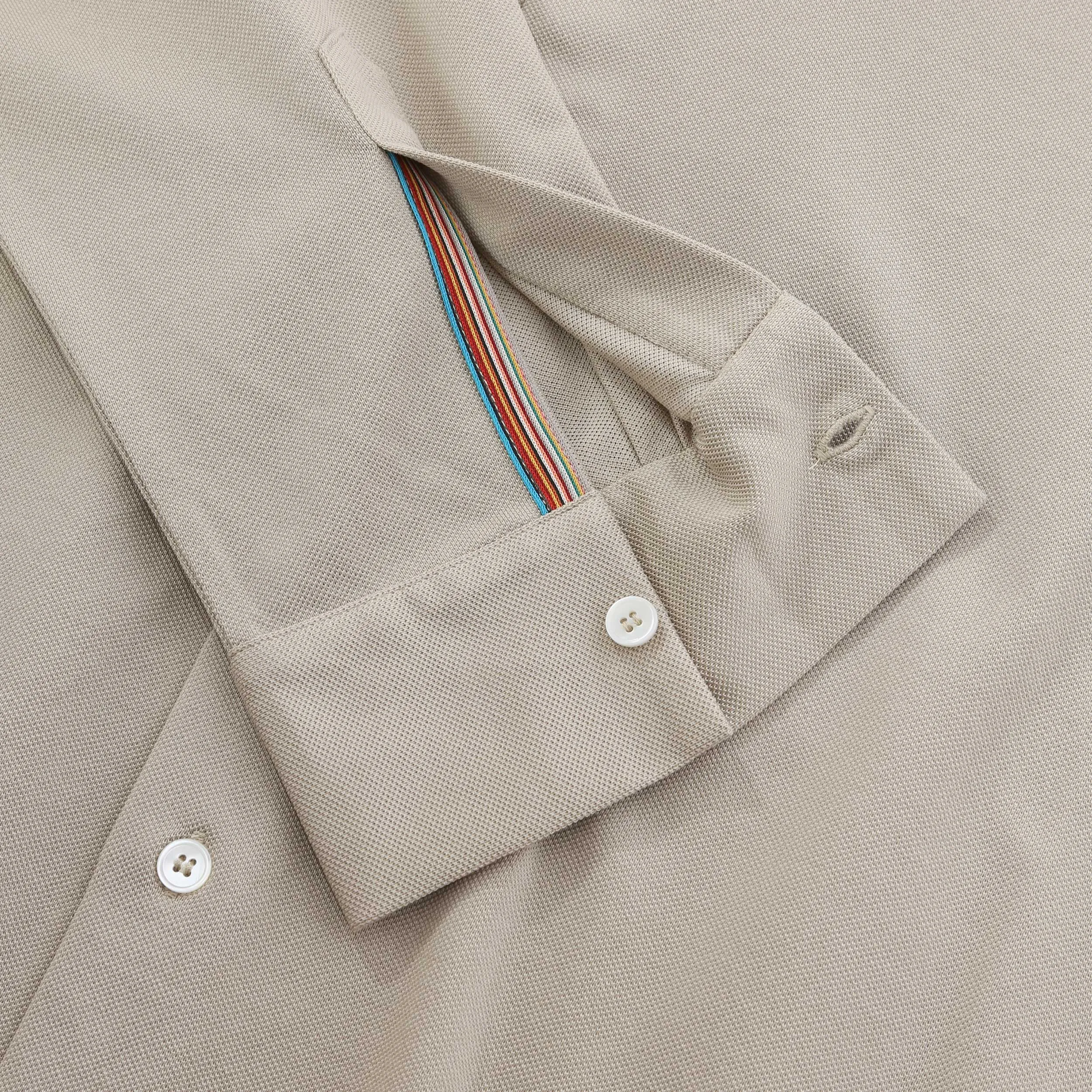 Paul Smith Pique Shirt in Beige