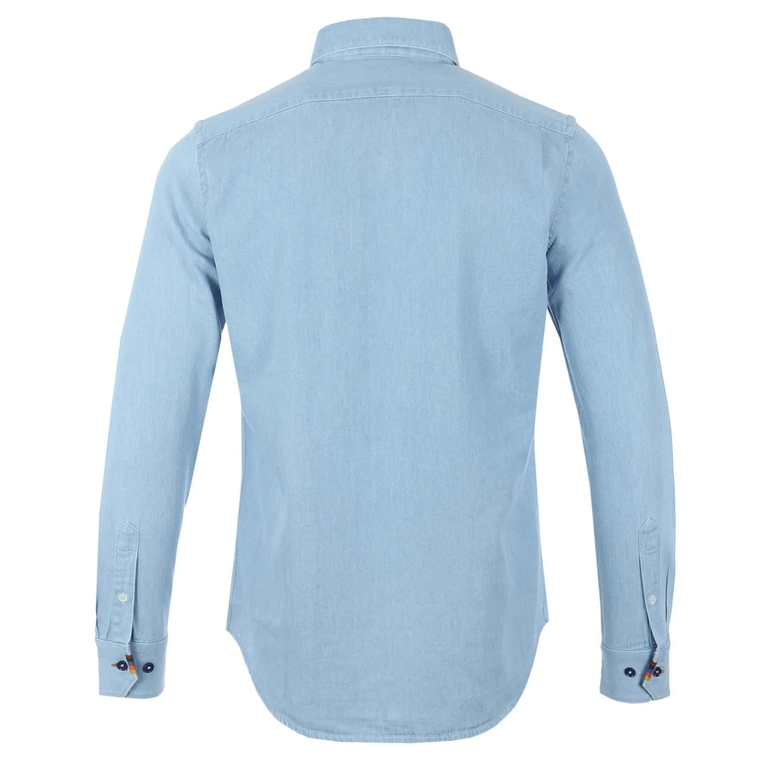 Paul Smith Soft Collar Slim Fit Shirt in Light Blue