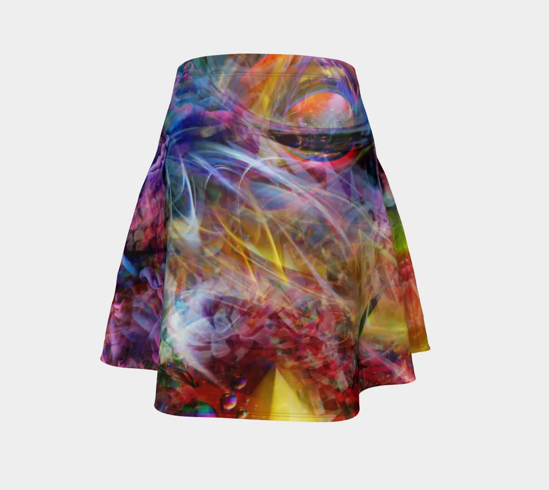 PSYCHEDELIC CIRCUS FLARE SKIRT