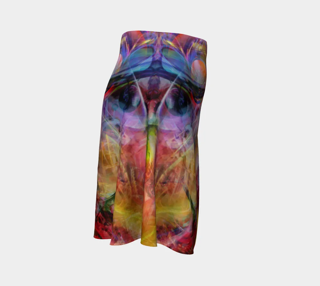 PSYCHEDELIC CIRCUS FLARE SKIRT