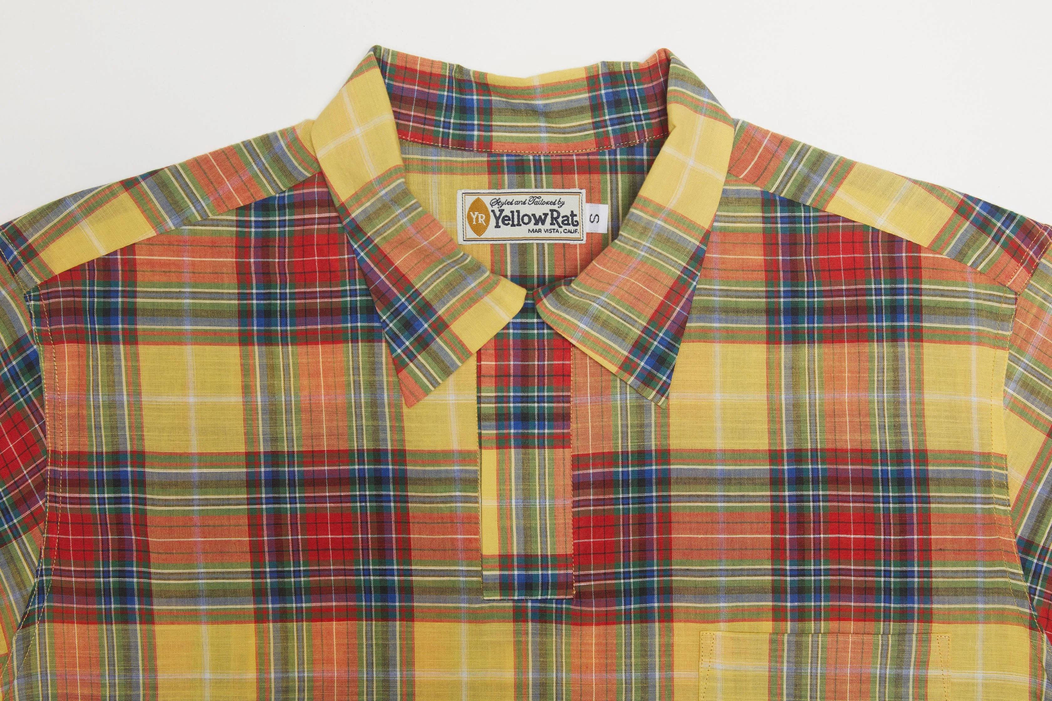 Pull-over Shirt (Red x Yellow)