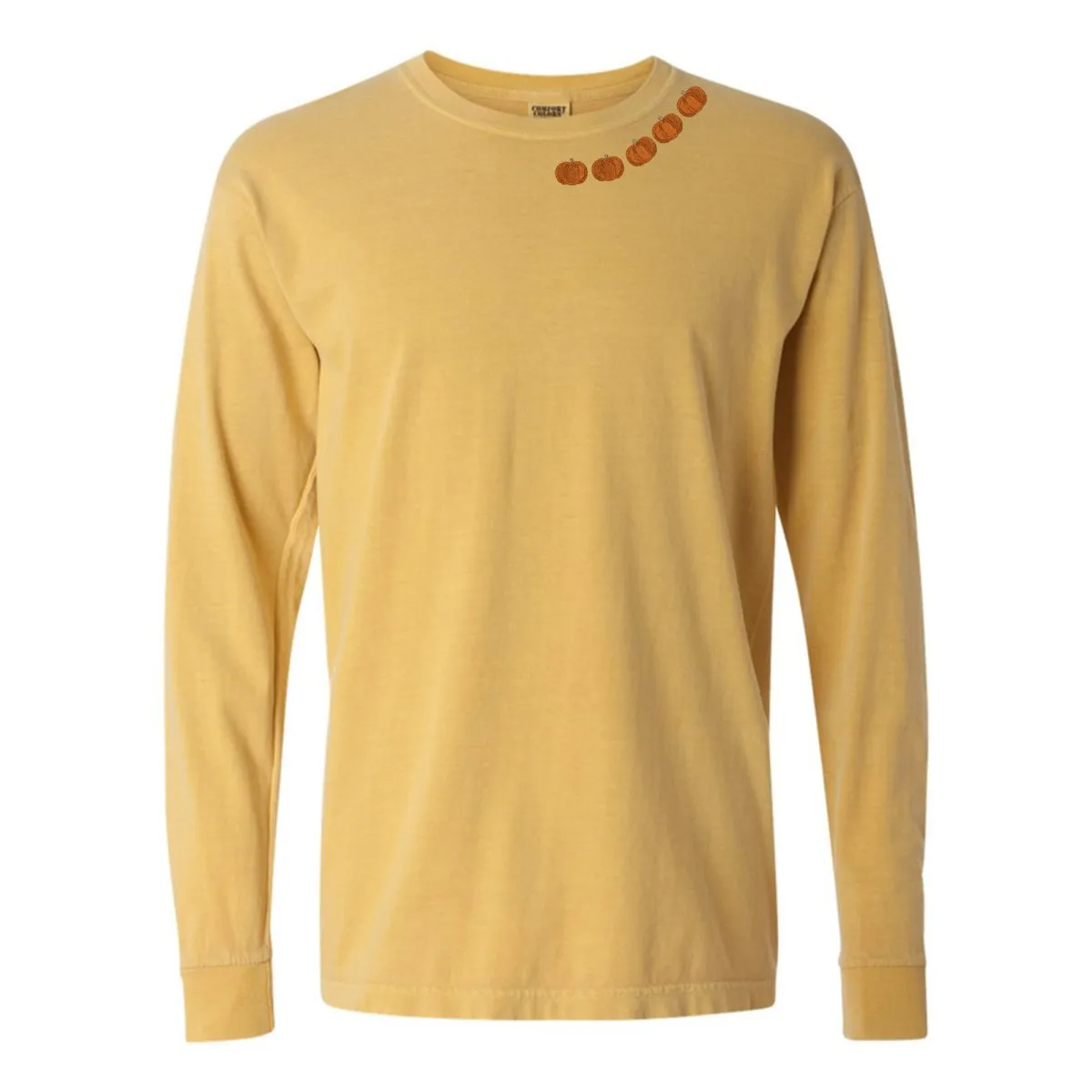 'Pumpkin Collar' Long Sleeve T-Shirt