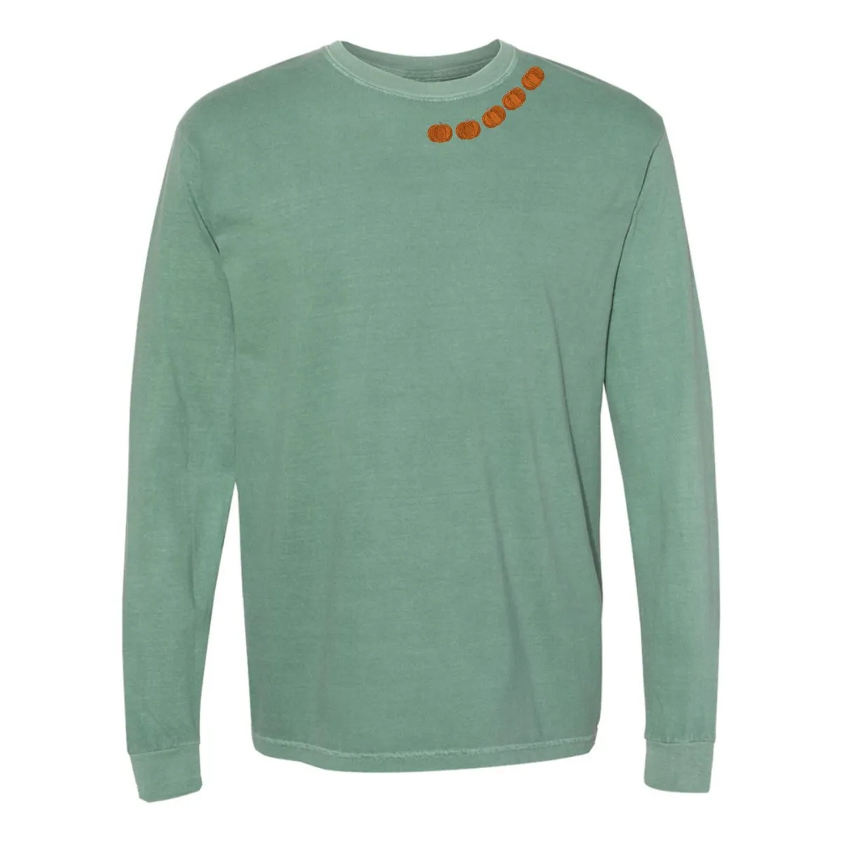 'Pumpkin Collar' Long Sleeve T-Shirt