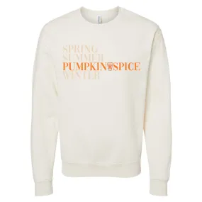 'Pumpkin Spice Season' Crewneck Sweatshirt