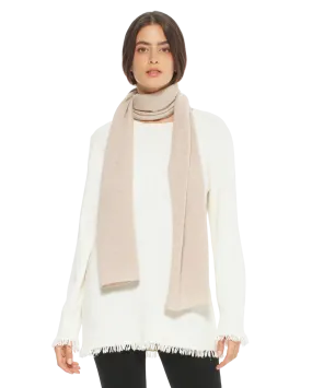 Pure Cashmere Maxi Scarf Taupe