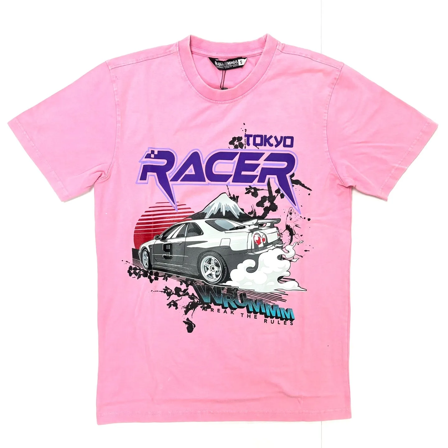 REBEL MINDS Tokyo Racer Graphic T-shirt