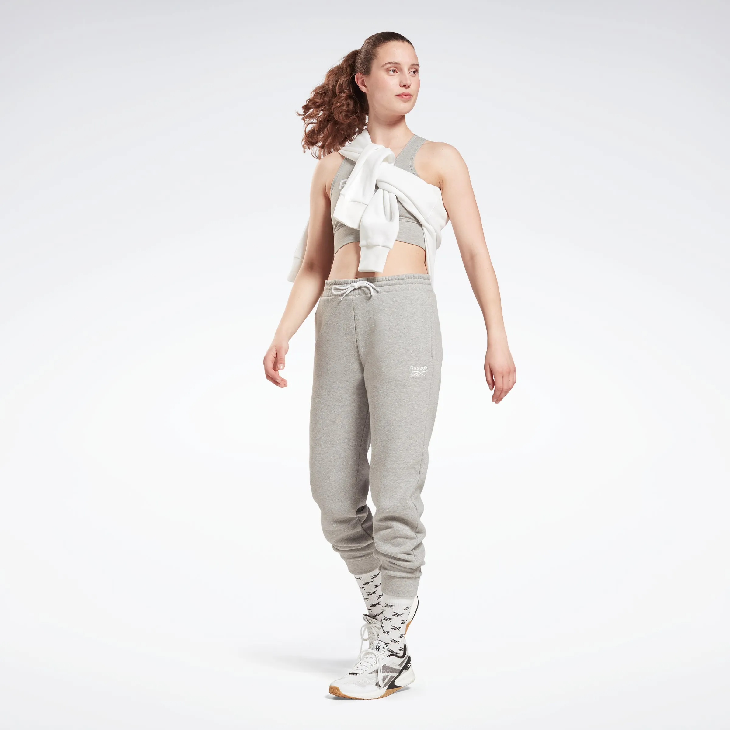 Reebok Apparel Women Reebok Identity Joggers Mgreyh