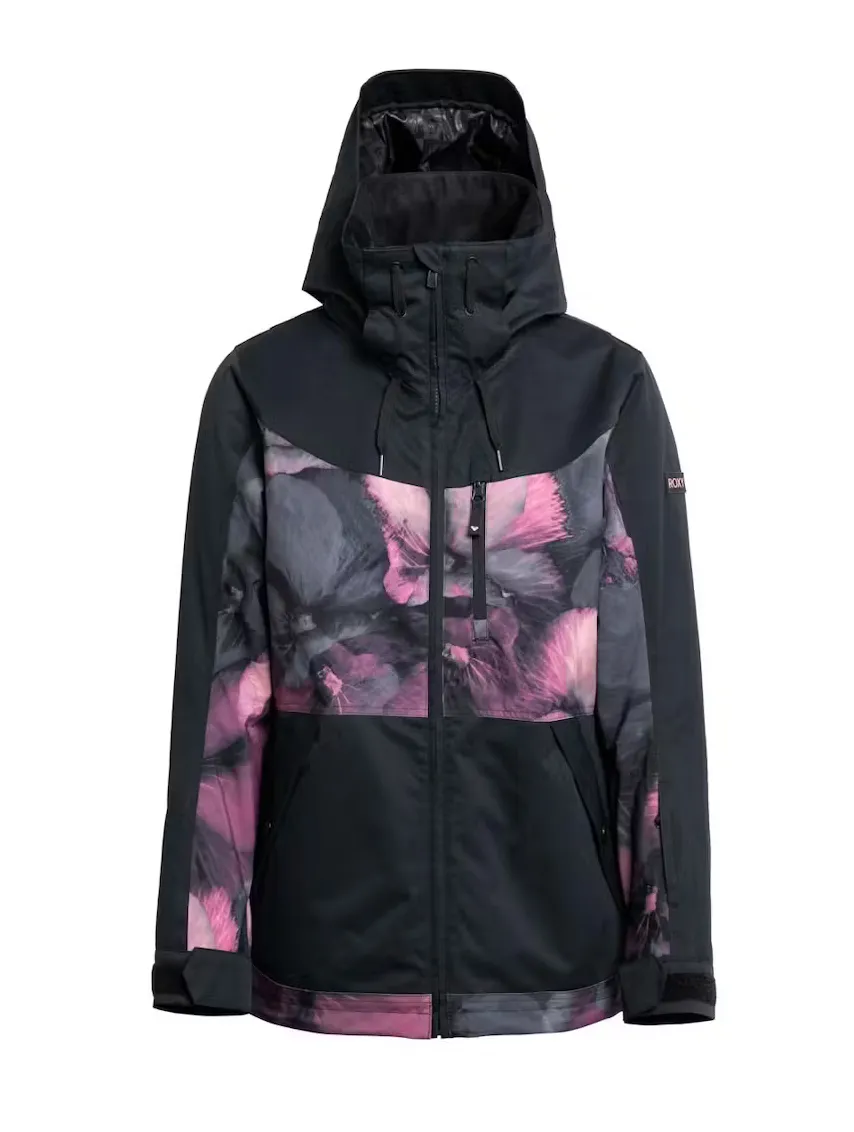 Roxy Presence Womens Parka Snow Jacket True Black