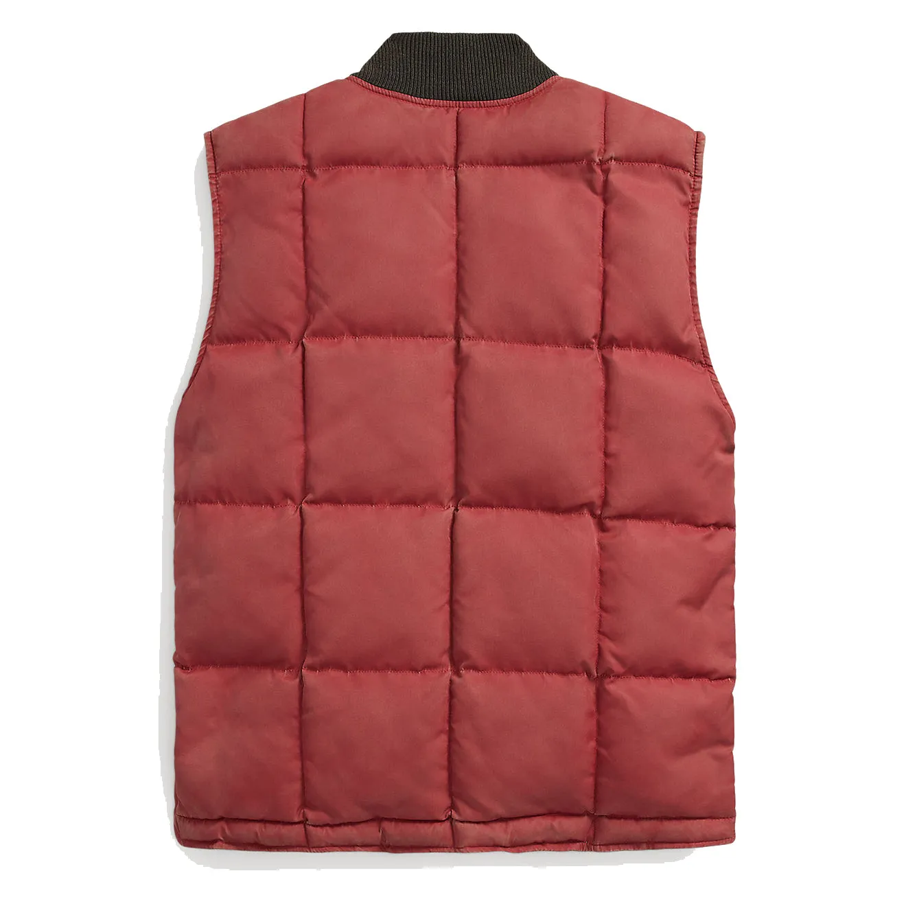 RRL by Ralph Lauren Quilted Vest Vintage Red