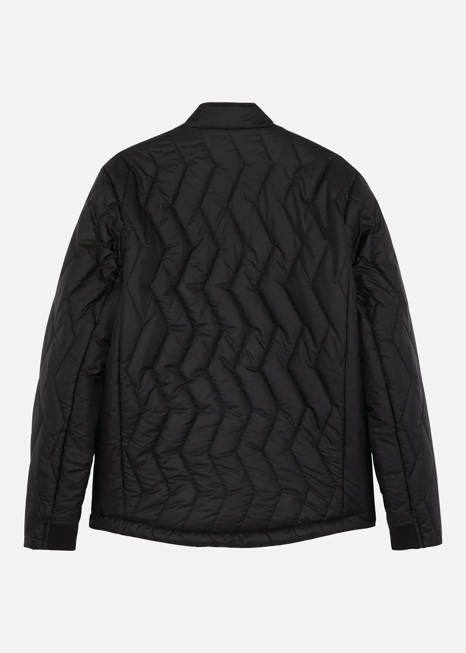 SI QUILTED BLOUSON BLACK