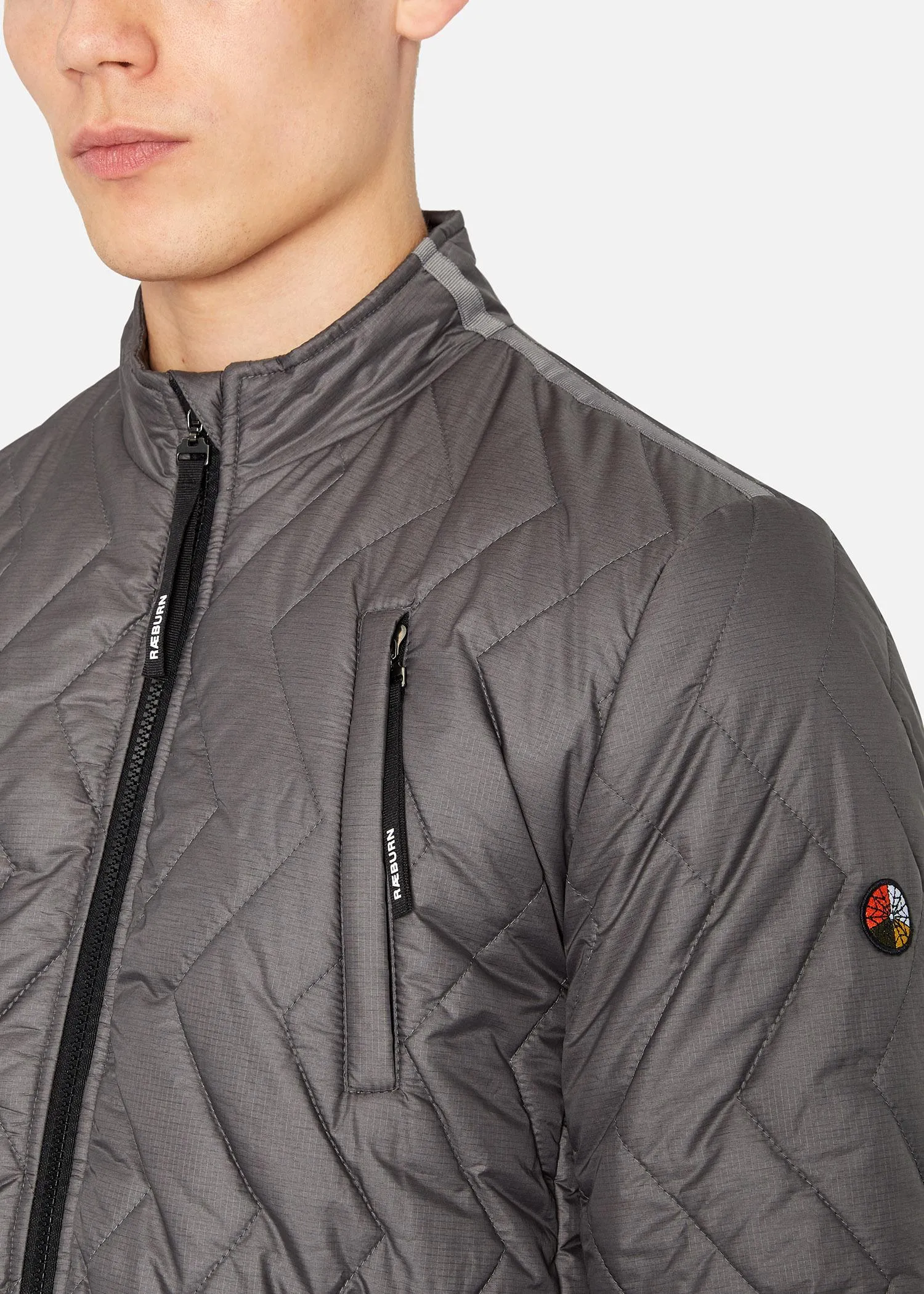 SI QUILTED BLOUSON GREY