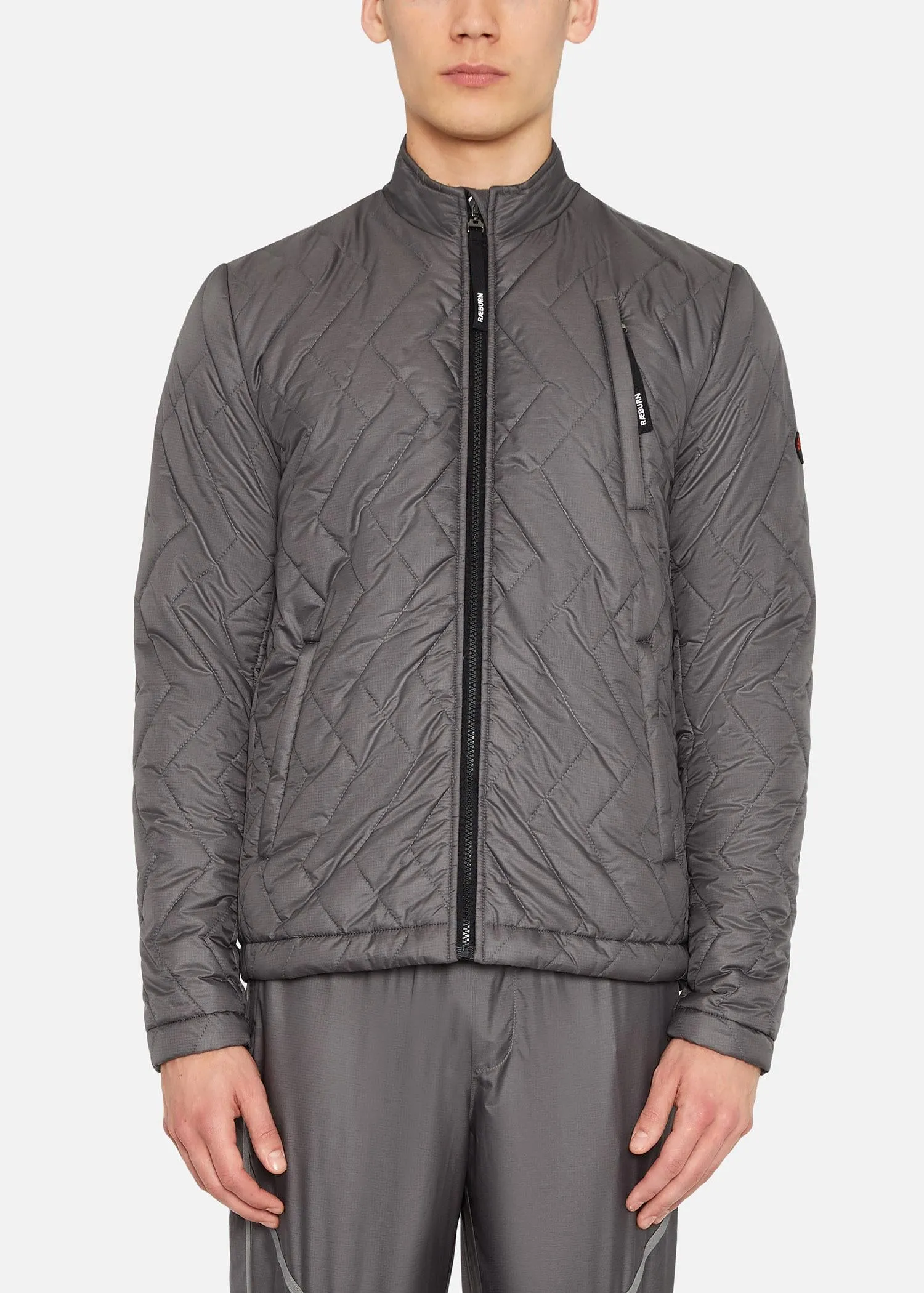 SI QUILTED BLOUSON GREY