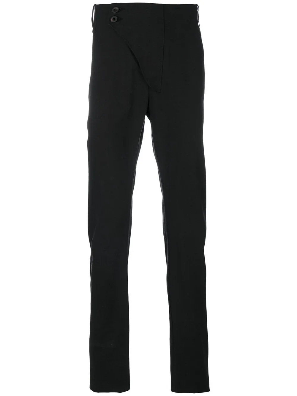 Slim Tailored Trousers Black