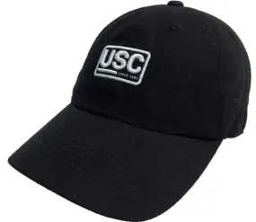 South Carolina Gamecocks TOW Black "Broadcast" USC Adj. Slouch Hat Cap