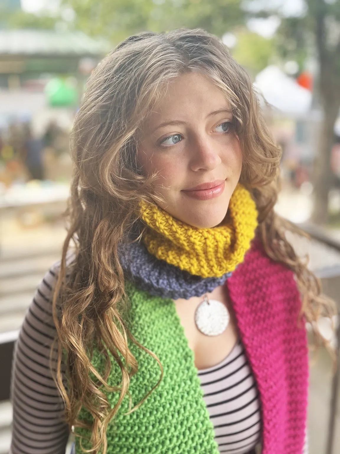 Spundamentals: Bulky Block Scarf