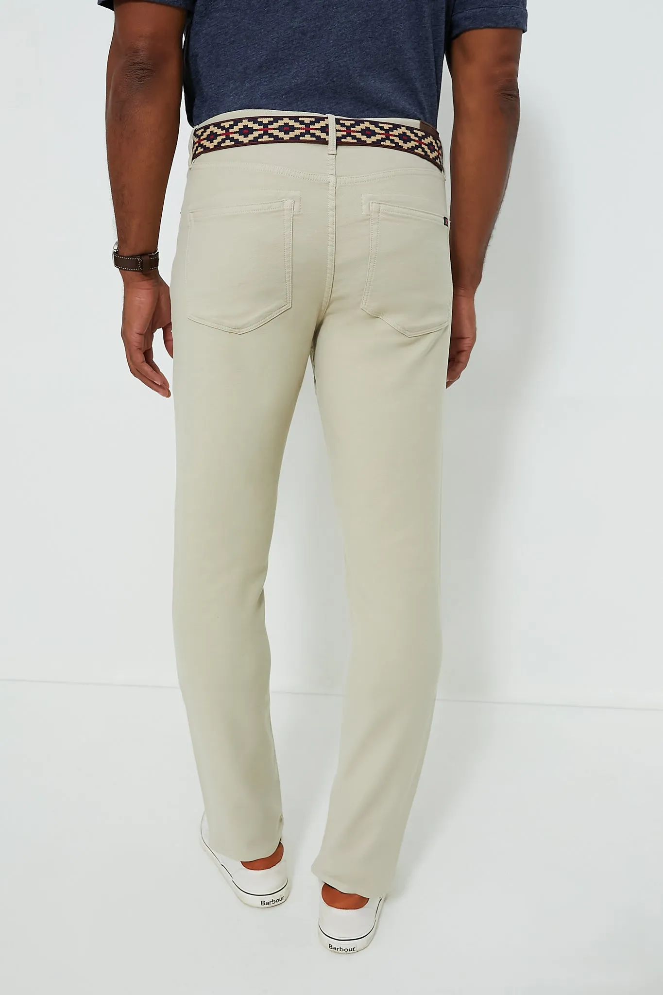 Stone Stretch Terry 5 Pocket