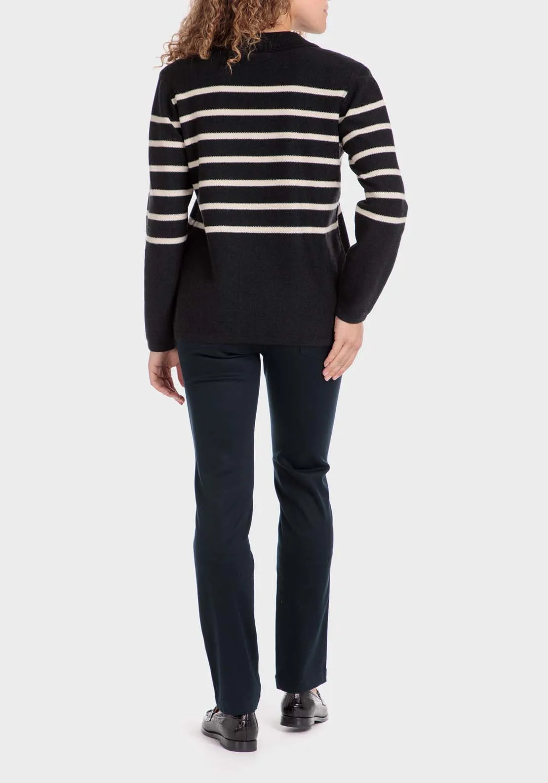 Striped Sweater - Blue / Navy