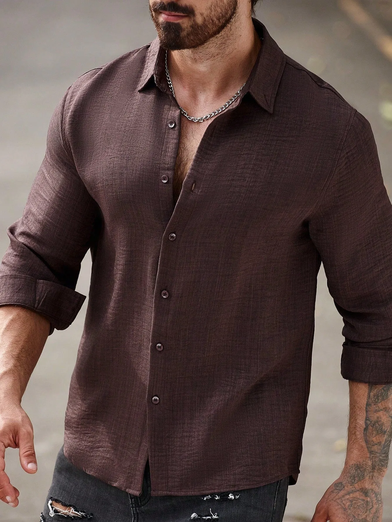 Super Soft Linen Long Sleeve Shirt