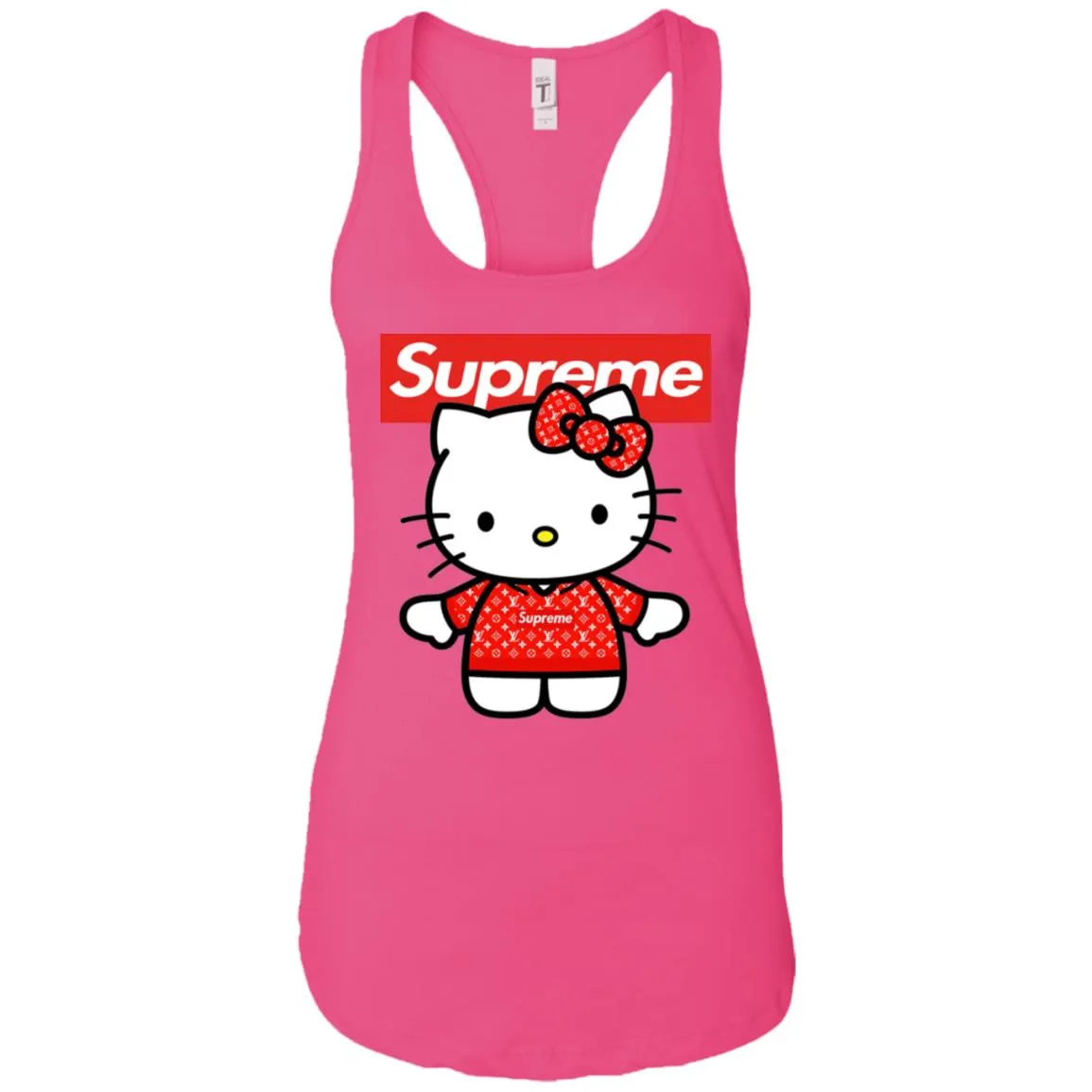 Supreme Hello Kitty Loves T-shirt Women Tank Top